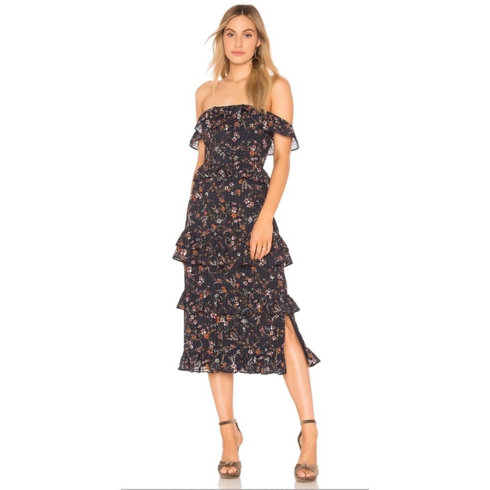 Tularosa Lily Dress in Burlingame Floral - Size XS